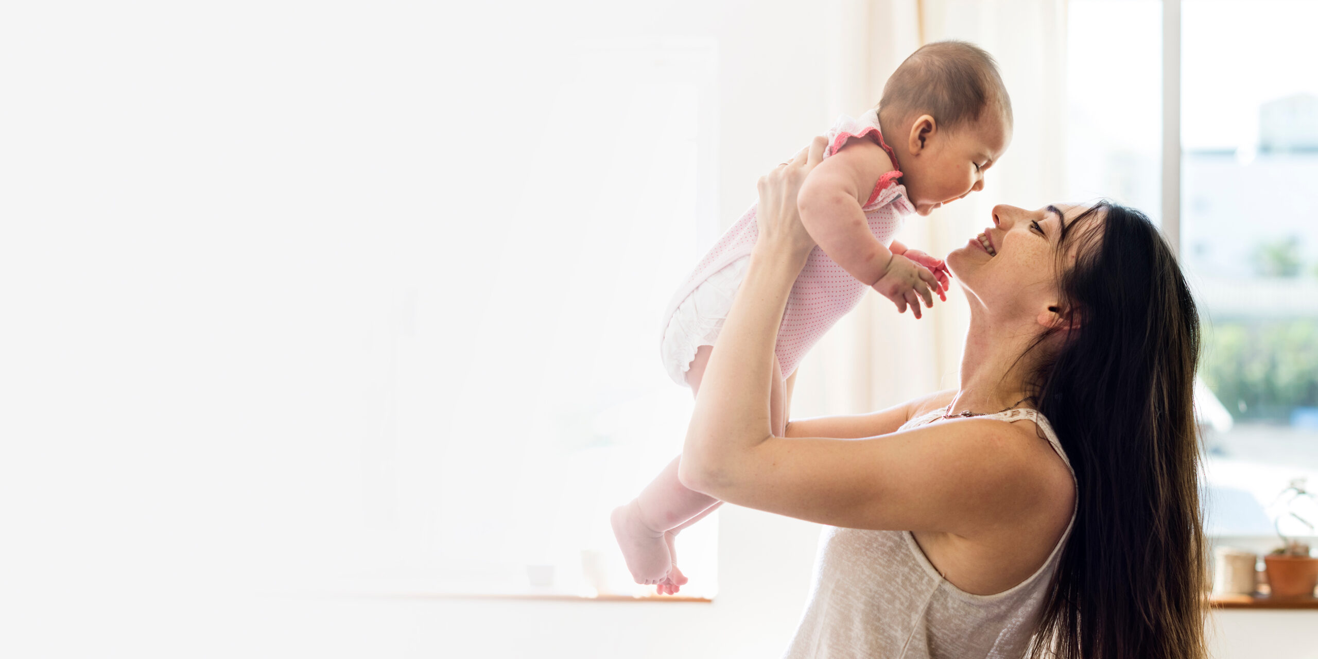 Mother and Baby Newborn Love Emotional Family